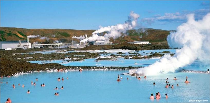 geotermiline jaam Islandil