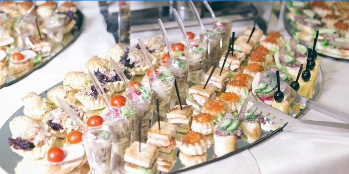 Canapes buffet-laual