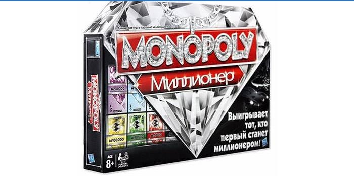Lauamäng Monopoly miljonär karbis