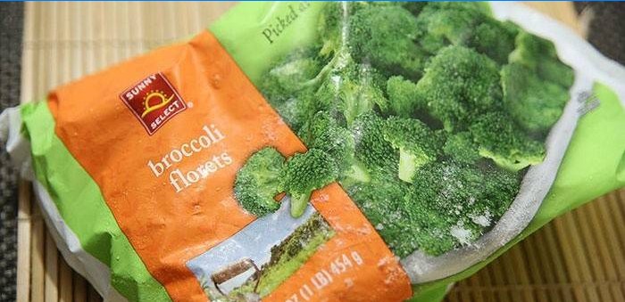 Pakk külmutatud brokkoli