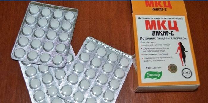 Mikrotselluloosi tabletid