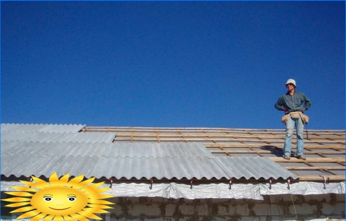 Gable katuse sarikate süsteem: sarikate arvutamine erinevate katete jaoks