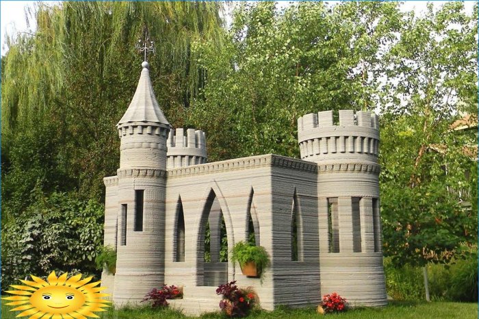 Keskaegse lossi 3D-mudel