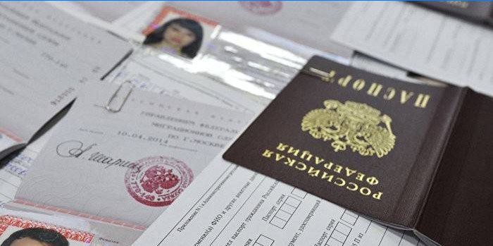Vene Föderatsiooni kodaniku pass ja dokumendid