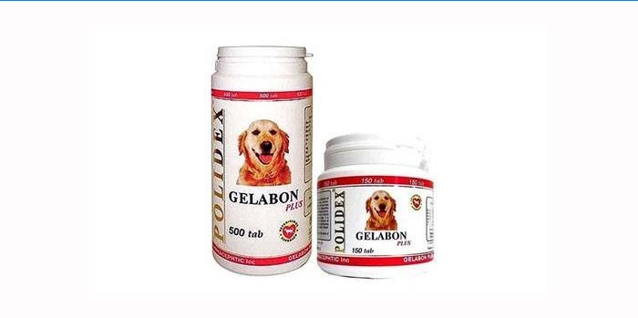 Vitamiinid koertele Polidex Gelabon plus