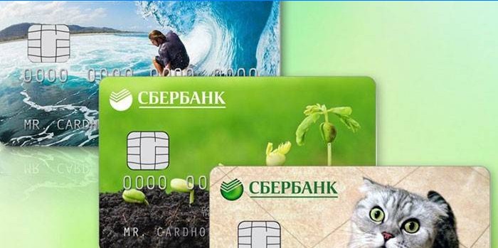 Sberbanki plastkaardid