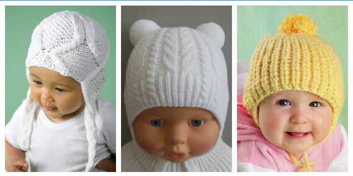 Kootud mütsid imikutele