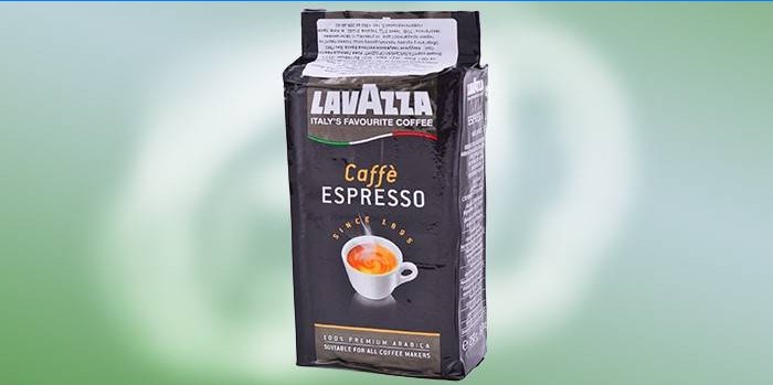 Lavazza Espresso jahvatatud kohvipakend