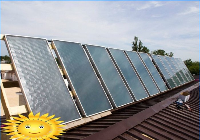 Vaakum päikesekollektor kodu kütmiseks