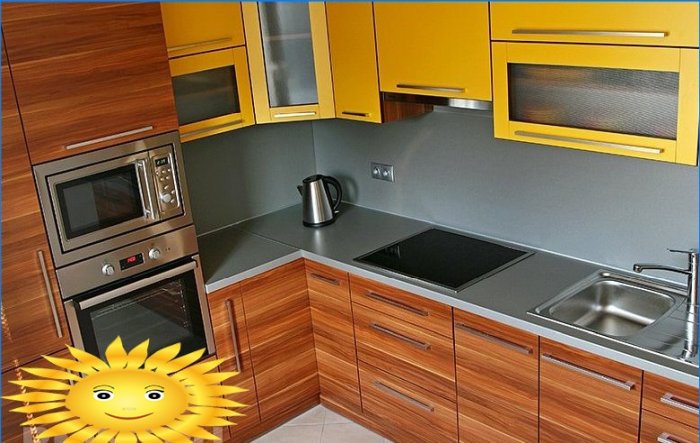 10 ideed väikese köögi interjööri kaunistamiseks