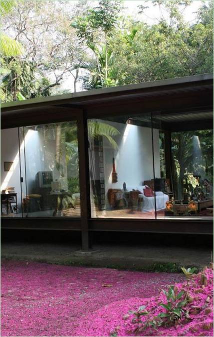 House Varanda, hämmastav klaasist maja Rio de Janeiros, Brasiilias